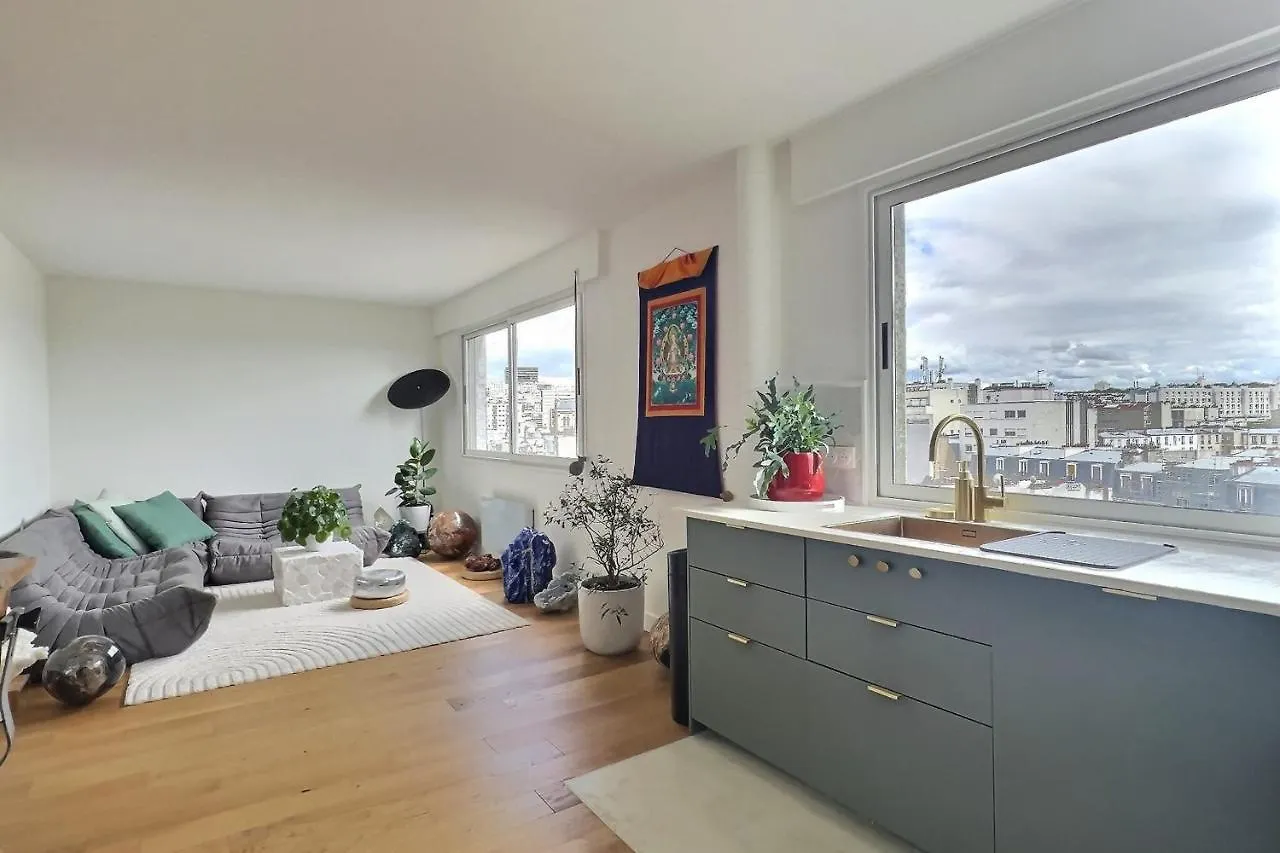 Bright Cocoon With Incredible Views Over Paris Apartment